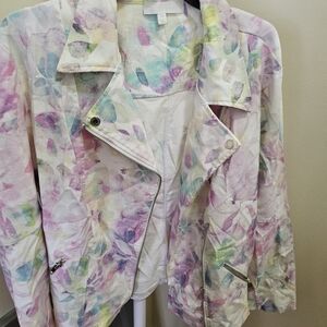 Adyson Parker Multicolor Floral Blazer